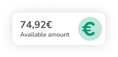 Image showing the affiliate amount on the panel