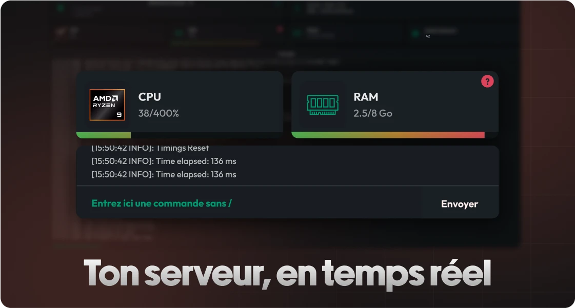Panel web minecraft