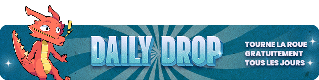 Image représentant la roue du daily drop